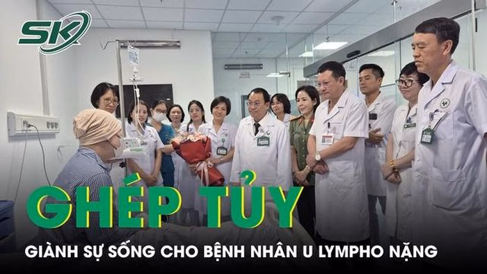 Ghép tế bào gốc tự thân là chìa khóa giúp bệnh nhân u lympho nặng tái tạo hệ miễn dịch