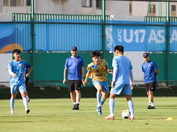 Đội tuyển U17 Việt Nam sở hữu lối chơi tốc độ khiến các đối thủ tại bảng C phải dè chừng. Ảnh: VFF